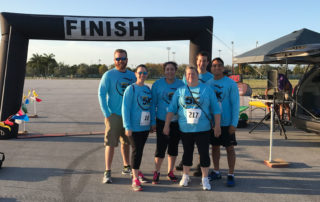 BRAA ANgel Flight 5-K team