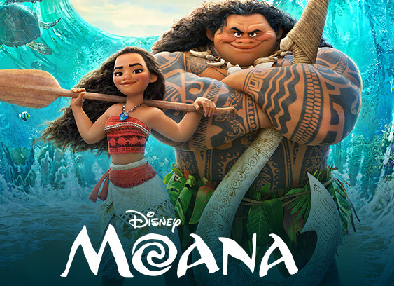 Movie poster - Disney's Moana