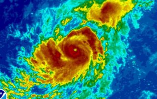 Hurricane preparations NOAA map