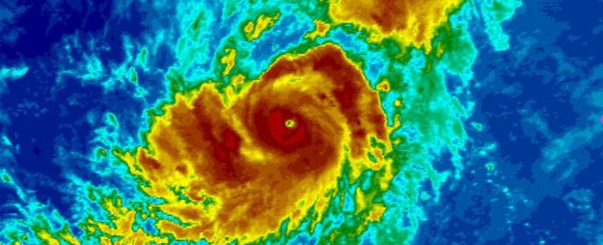 Hurricane preparations NOAA map