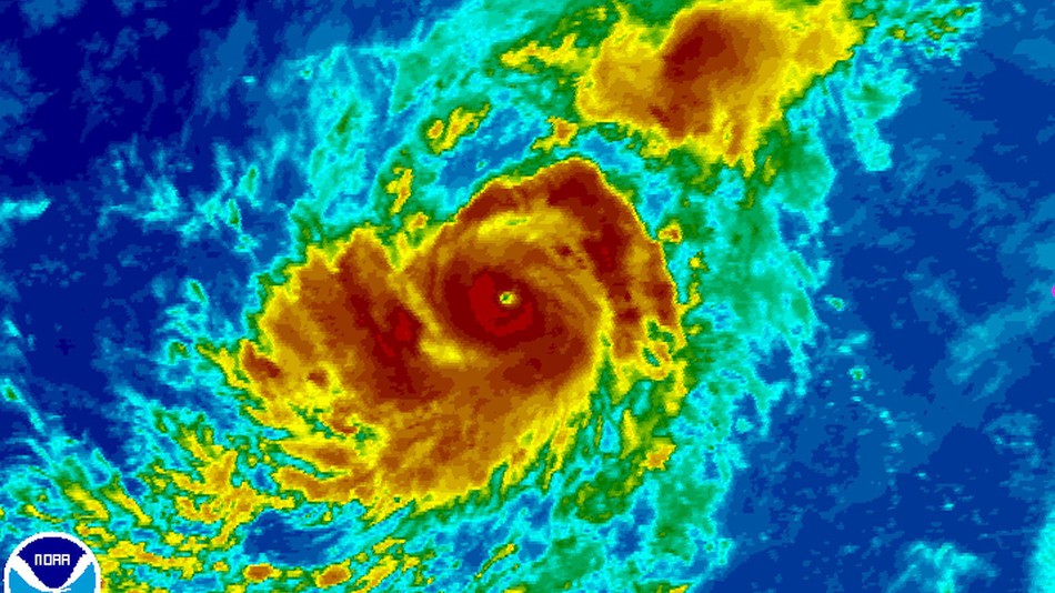 Hurricane preparations NOAA map