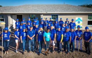 BRAA Habitat for Humanity volunteer day 2017