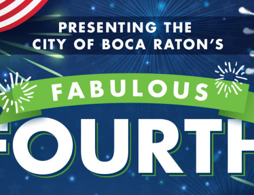 Celebrating the Fourth of July with our City of Boca Raton Community