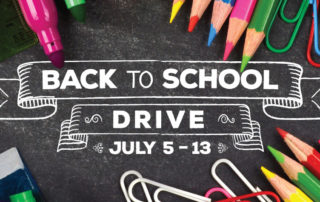 2018 Back to School drive