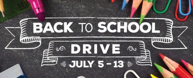 2018 Back to School drive