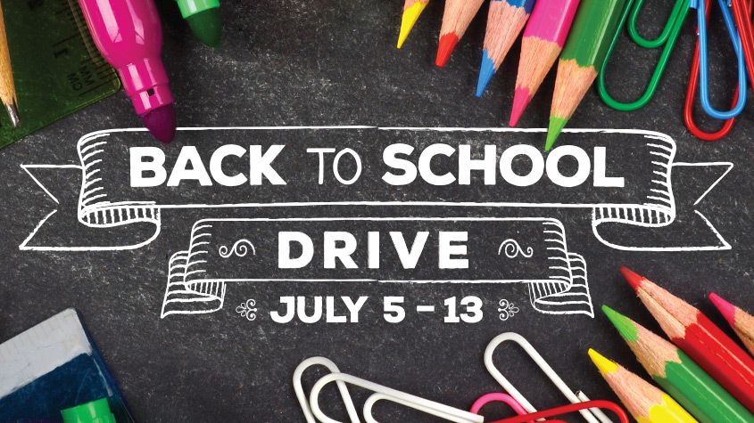 2018 Back to School drive