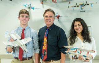 BRAA St. Andrews Students at airport 2018