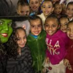 Boca Raton Holiday Street Parade kids with witch