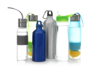 water bottles