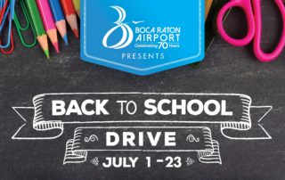 BRAA Back to School Drive flyer, July 1 to July 23, 2019