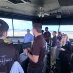 Boynton Aerospace Science Academy students on tour visit the Boca Raton Airport tower