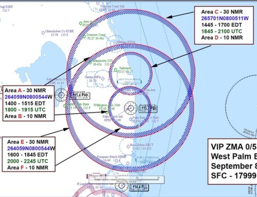 VIP TFR – September 8, 2020 Between 2:00 PM – 6:45 PM