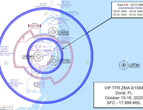 VIP TFR – October 15, 2020 at 3:45 PM to October 16, 2020 at 2:45 PM